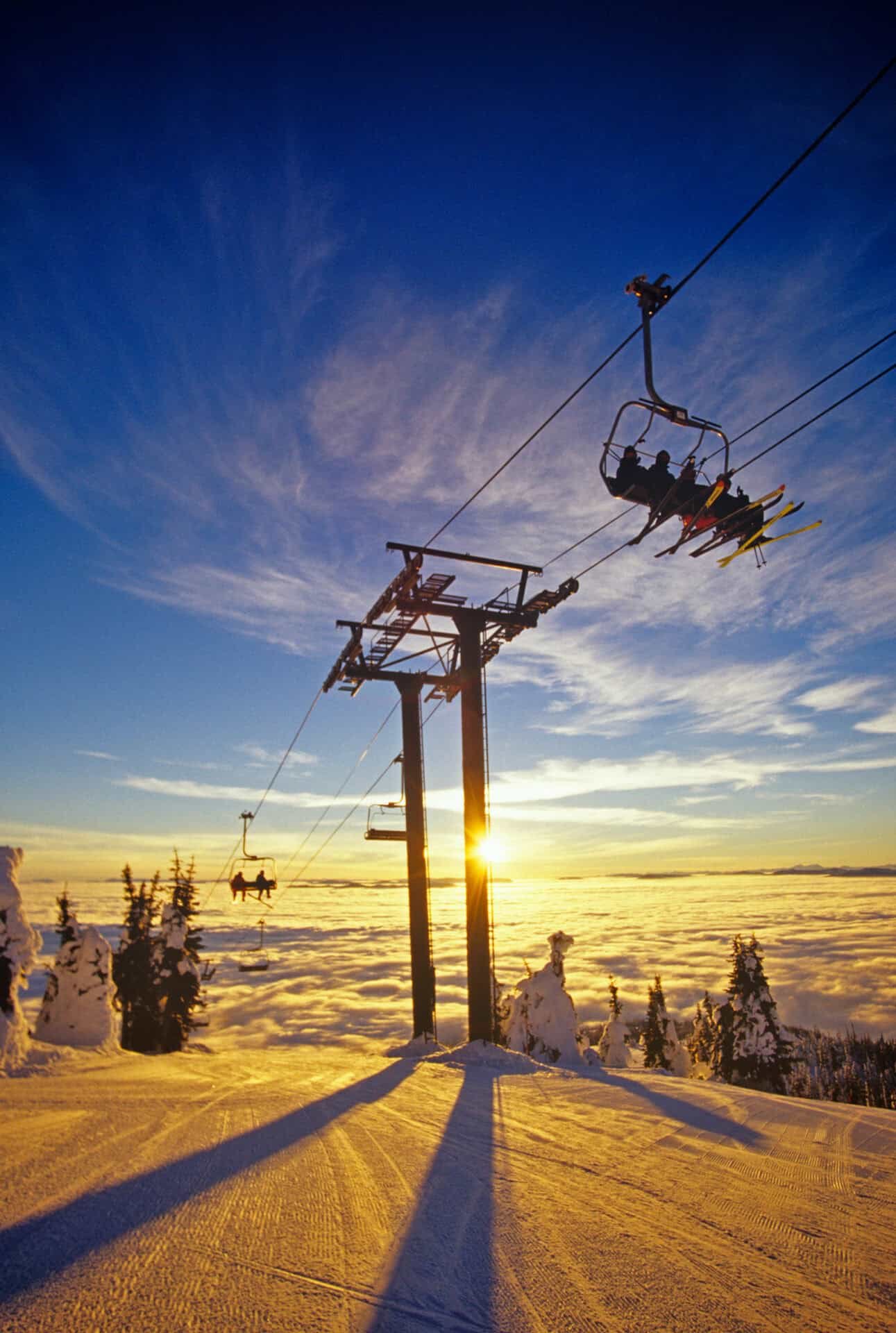 chairlift sunset 002